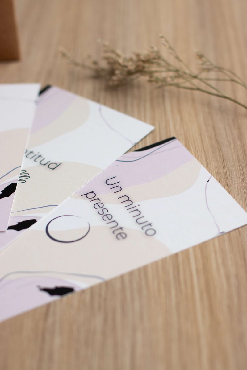 Tarjetas de práctica de mindfulness — Semilla Pausa